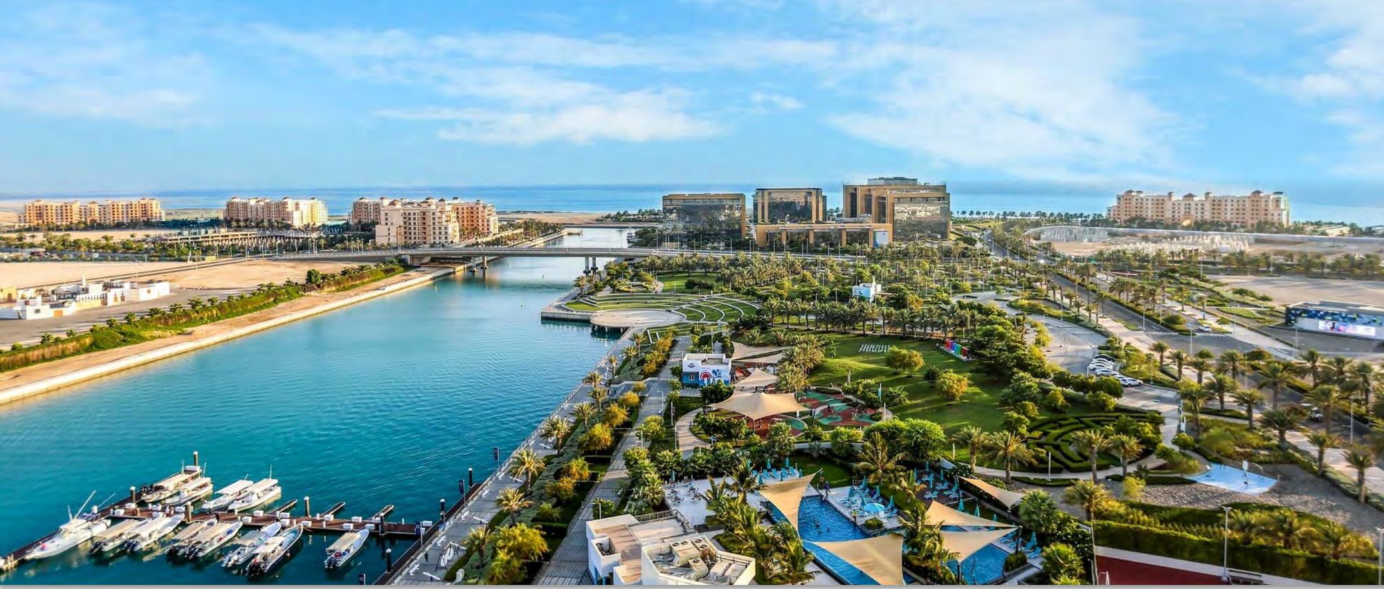 KAEC marina and park