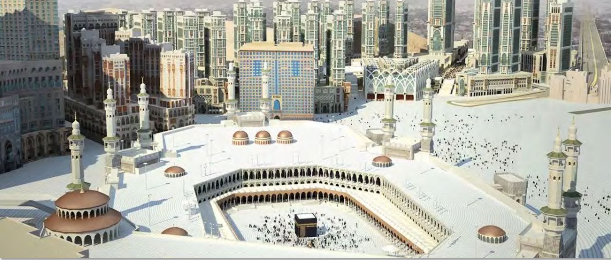 Rendering of al-Masjid al-Haram